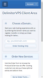 Mobile Screenshot of clients.delimitervps.com